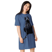 Load image into Gallery viewer, &#39;Charles&#39; T-shirt dress (Kashmir Blue)
