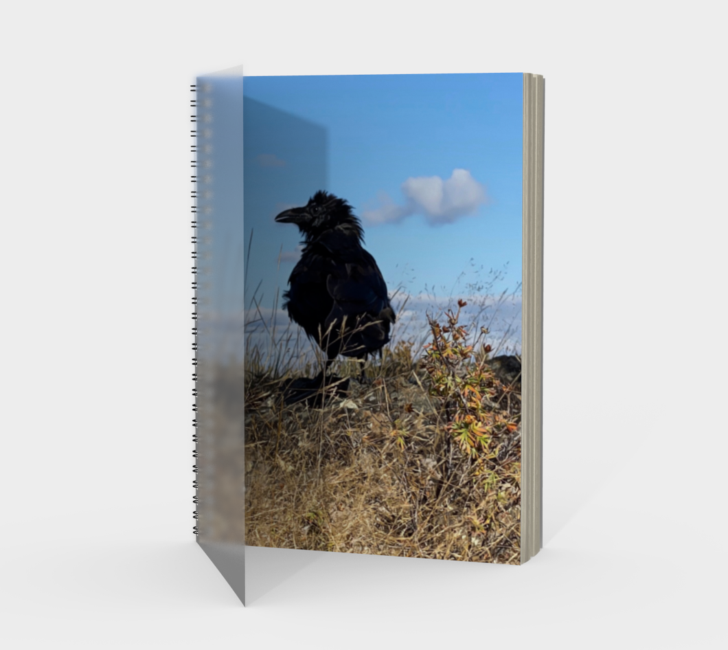 'Tundra Fledgling' Spiral Notebook (With Cover)