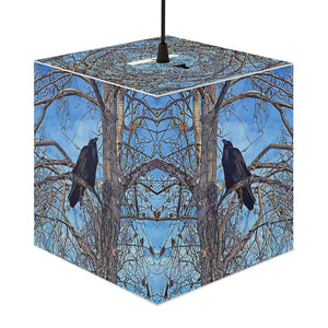 'Autumn Tree' Cube Lamp