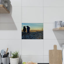 Load image into Gallery viewer, &#39;Father and Son&#39; Ceramic Art Tile
