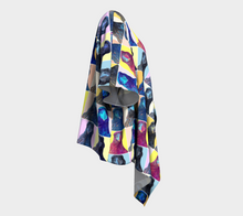 Load image into Gallery viewer, &#39;Warhol Ravens&#39; Silk Draped Kimono

