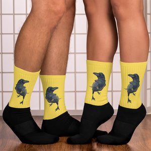 'Cheeky Yellow' Socks