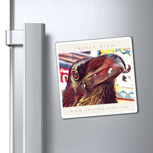 Load image into Gallery viewer, &#39;Swirly Bird&#39; Magnet
