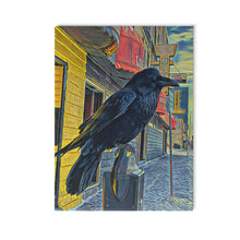 Load image into Gallery viewer, &#39;Gold Range Raven&#39; Ceramic Art Tile
