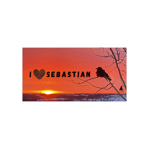 'I Love Sebastian' Bumper Sticker