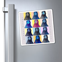 Load image into Gallery viewer, &#39;Warhol Ravens&#39; Magnet
