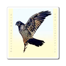 Load image into Gallery viewer, &#39;Ballerina Raven&#39; Magnet
