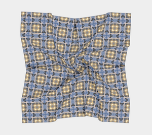 'Tranquility' Silk Square Scarf