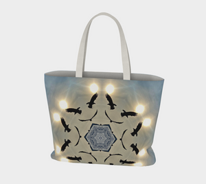 'Icy Sky' Market Tote