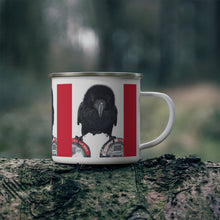 Load image into Gallery viewer, &#39;One Hour Max&#39; Enamel Camping Mug
