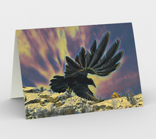 Load image into Gallery viewer, &#39;Giant Raven at Giant Mine&#39; Art Cards (Set of 3)
