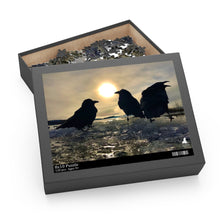 Load image into Gallery viewer, &#39;Ravens on Ice&#39; Jigsaw Puzzle (120, 252, 500-Piece)
