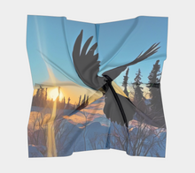Load image into Gallery viewer, &#39;Into the Light&#39; Silk Square Scarf

