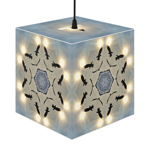 'Icy Sky' Cube Lamp