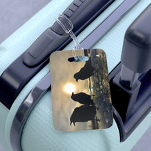 Load image into Gallery viewer, &#39;Ravens on Ice&#39; Bag Tag
