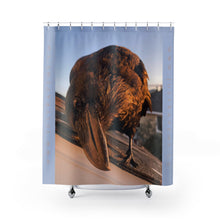 Load image into Gallery viewer, &#39;Fledgling Portrait #1&#39; Shower Curtain
