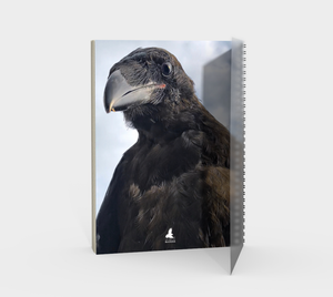 'Fledgling Portrait' Spiral Notebook (With Cover)