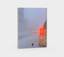 Load image into Gallery viewer, &#39;Ice Fog Taxi&#39; Spiral Notebook (Without Cover)
