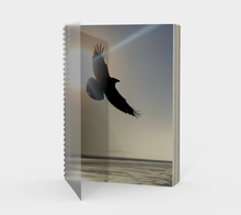 Load image into Gallery viewer, &#39;Morrigan&#39;s Dance&#39; Spiral Notebook (With Cover)

