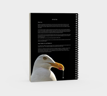 Load image into Gallery viewer, &#39;Sword and Feather&#39; Spiral Notebook (Without Cover)
