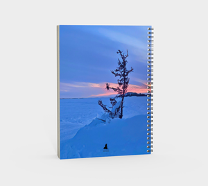 'Charlie Brown Tree' Spiral Notebook (Without Cover)