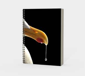 'Drooling Gus' Spiral Notebook (Without Cover)