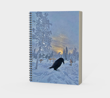 Load image into Gallery viewer, &#39;Paying Respects&#39; Spiral Notebook (Without Cover)
