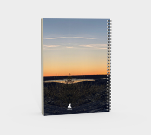 'Sunrise with Mom' Spiral Notebook (Without Cover)