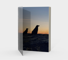Load image into Gallery viewer, &#39;Sunrise with Mom&#39; Spiral Notebook (With Cover)
