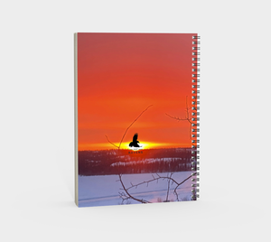 'Sebastian at Dawn' Spiral Notebook (Without Cover)