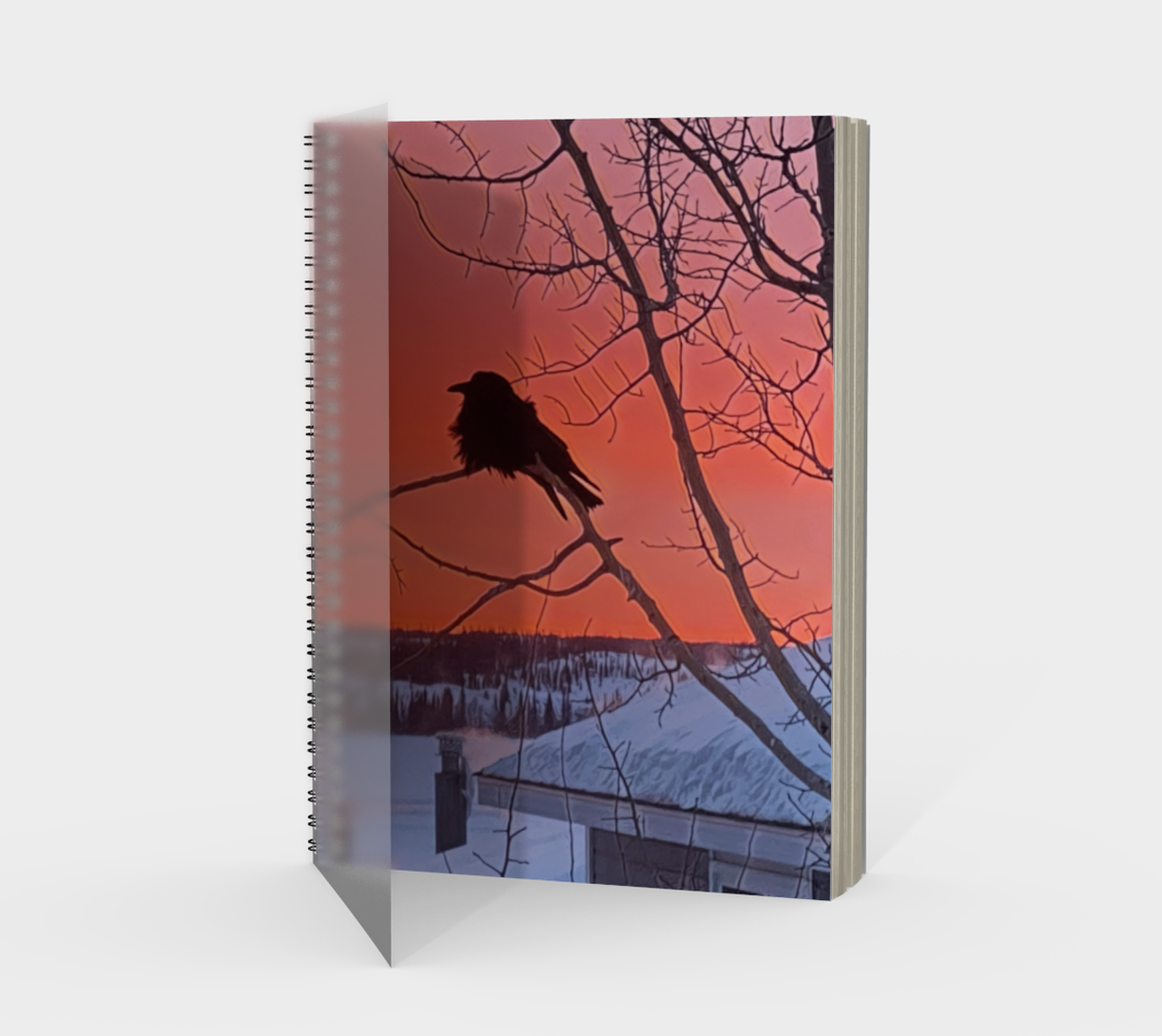 'Sebastian at Dawn' Spiral Notebook (With Cover)