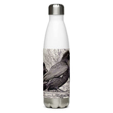Load image into Gallery viewer, &#39;Four Ravens&#39; Stainless Steel Water Bottle
