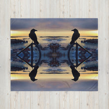 Load image into Gallery viewer, &#39;Prince of Back Bay&#39; Pattern Throw Blanket
