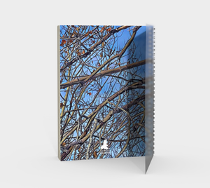 'Autumn Tree' Spiral Notebook (With Cover)