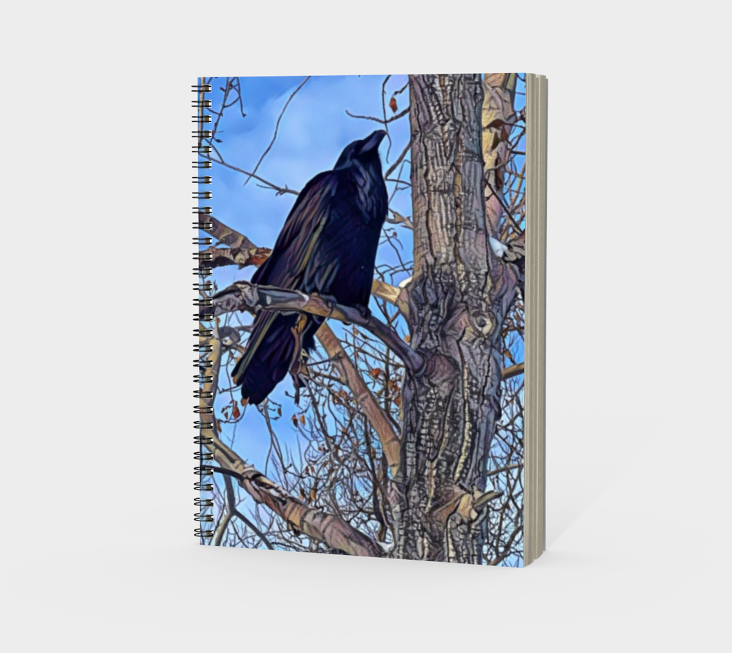 'Autumn Tree' Spiral Notebook (Without Cover)