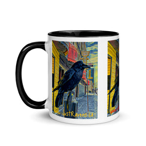 'Gold Range Raven' Ceramic Mug