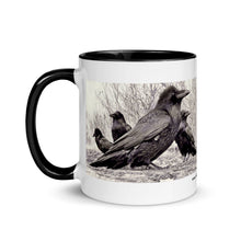 Load image into Gallery viewer, &#39;Four Ravens&#39; Ceramic Mug
