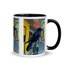 Load image into Gallery viewer, &#39;Gold Range Raven&#39; Ceramic Mug
