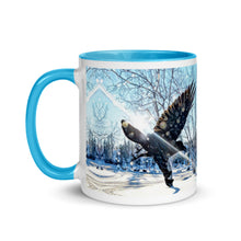 Load image into Gallery viewer, &#39;Snowy Raven&#39; Ceramic Mug
